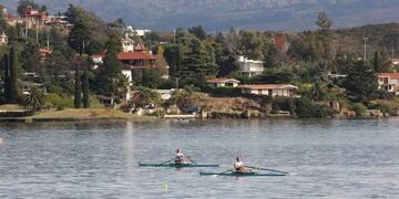 Gran regata de Remo en Carlos Paz