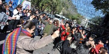 Durante la mañana y mediodía santiagueño\u002E