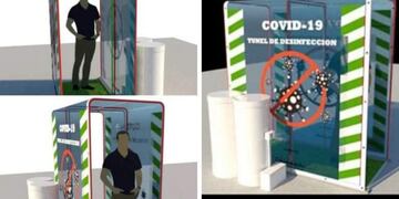 cabinas desinfectantes