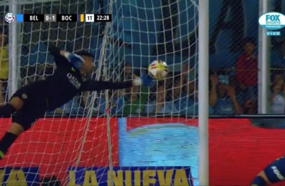 Las atajadas de Andrada para evitar el empate de Belgrano