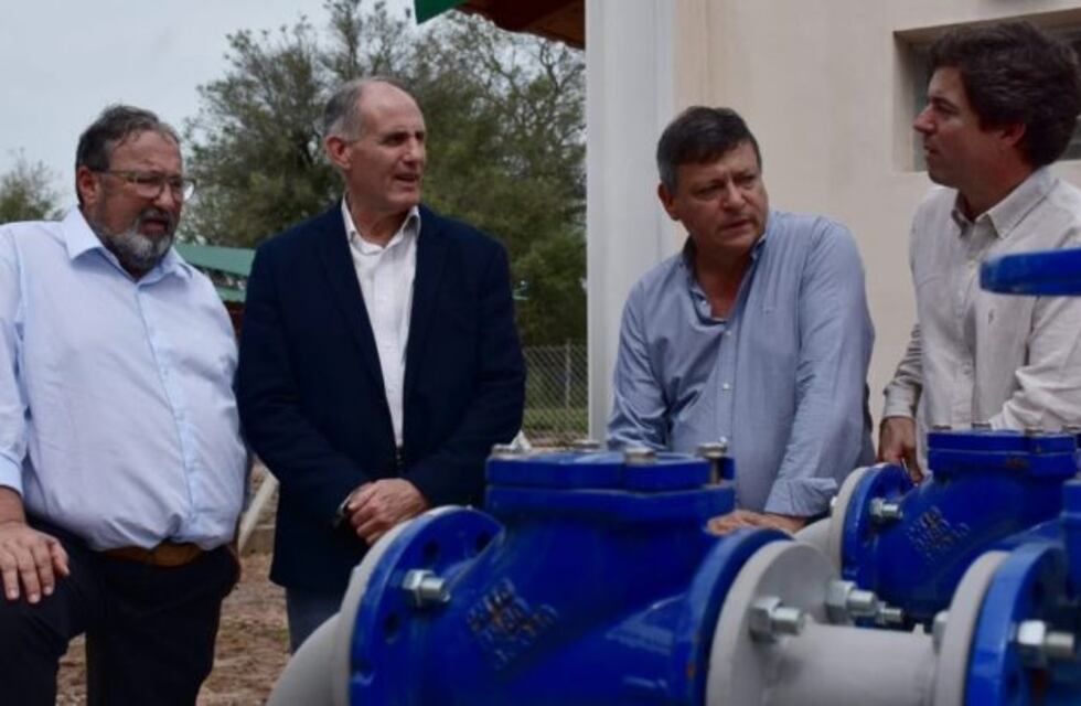 Inauguraron un sistema de cloacas para la localidad de Capitán Solari