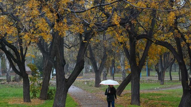 Comenzó el otoño y hay probabilidad de chaparrones en Mendoza.