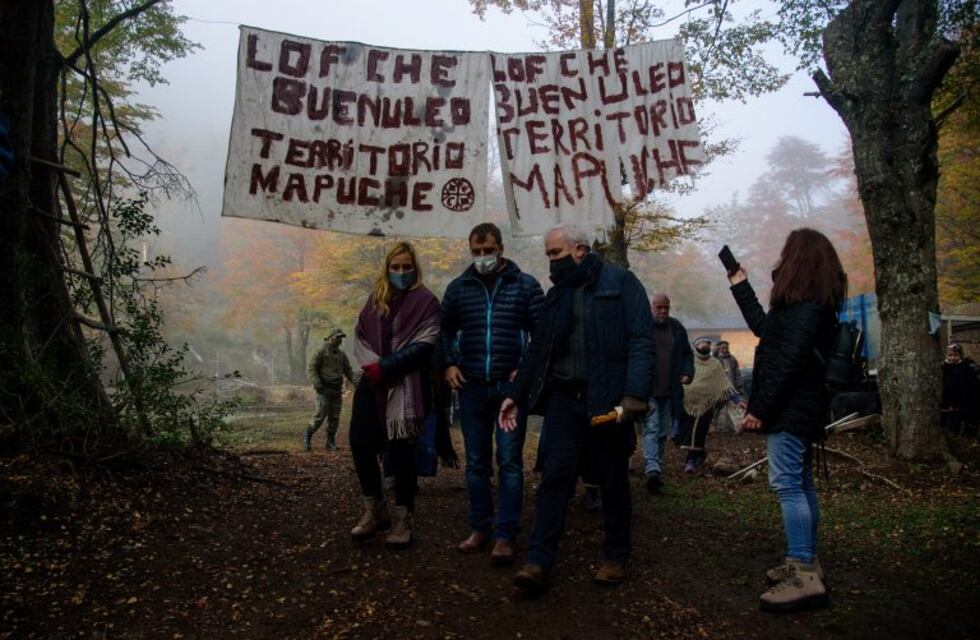 Acuerdo entre funcionarios nacionales y la comunidad mapuche Buenuleo
