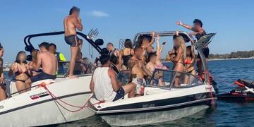 El club desde donde zarparon las dos lanchas dice que lo hicieron cumpliendo las normas\u002E Sancionaron a 3 socios\u002E