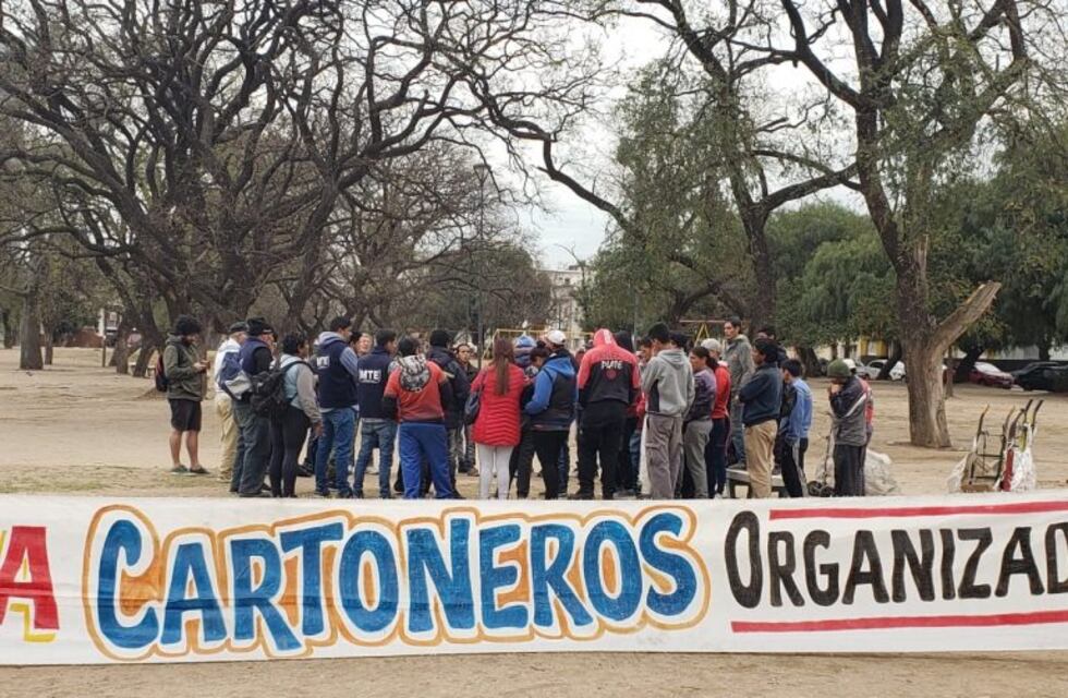 Cartoneros reclamaron en Córdoba en defensa de su trabajo