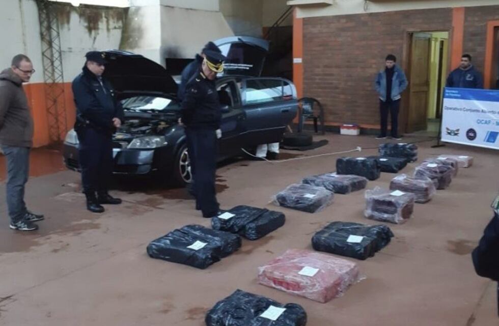Incautaron más de 300 kilos de marihuana en Oberá