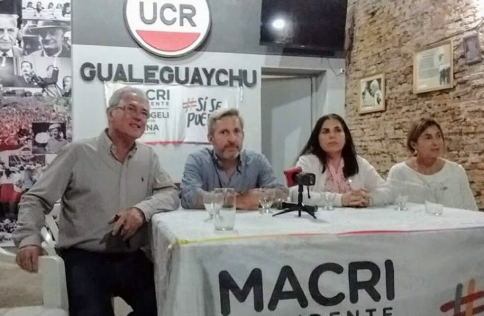 Con la presencia de Frigerio "Juntos por el Cambio" realizó su cierre de campaña