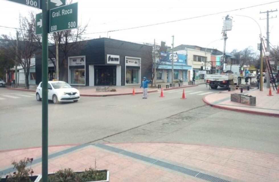 Se colocó nueva iluminación led para la zona céntrica de la ciudad