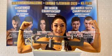 Brenda Carabajal en Dinamarca