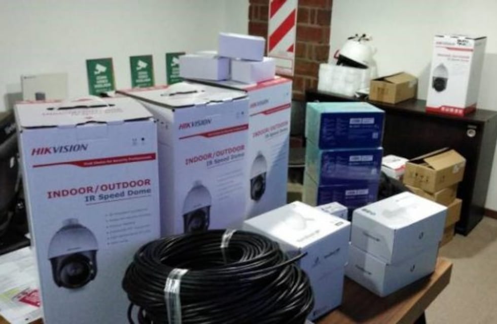 Instalaron 80 cámaras de seguridad en la ciudad