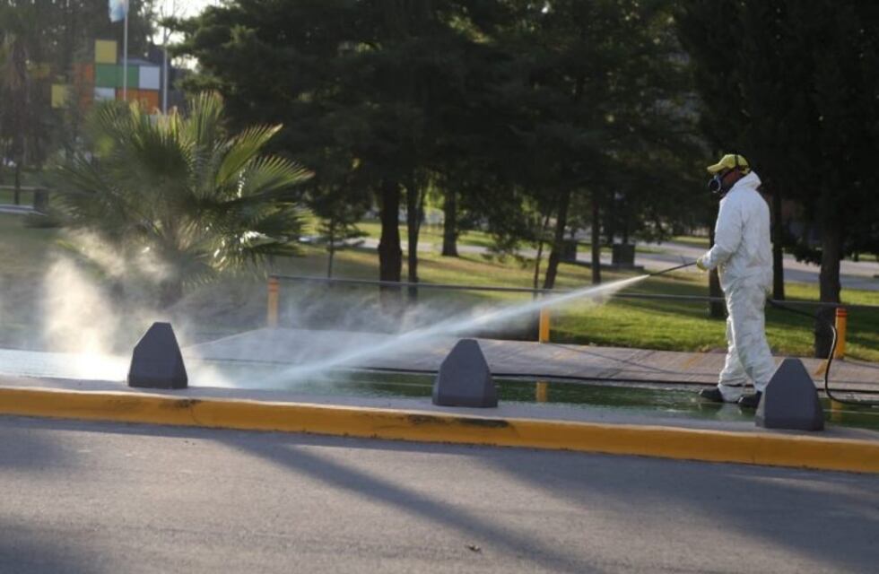 Luján de Cuyo desinfectará todo el departamento en tres días