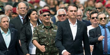 Presidente electo de Brasil, Jair Bolsonaro