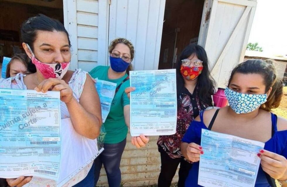 Vecinos reclaman por deudas de agua que llegan hasta casi los 100.000 pesos
