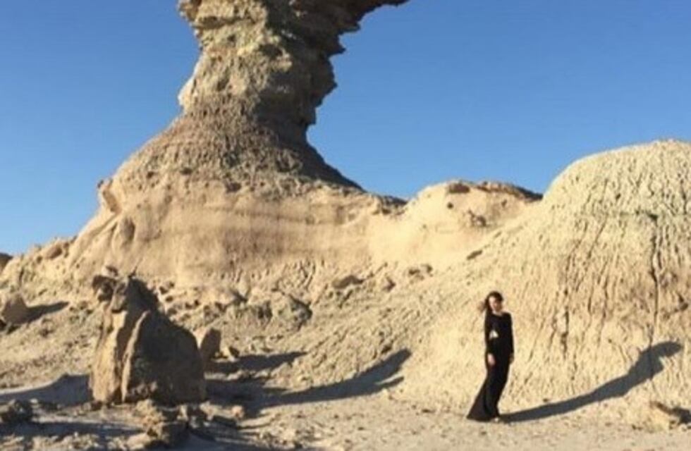 Las increíbles postales de Natalia Oreiro en Ischigualasto