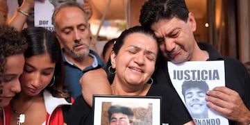 Los papás de Fernando Báez Sosa