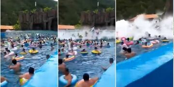 Tsunami artificial en China (Web)