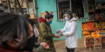 Recorrida por Villa Fraga y Chacarita \nCoronavirus\ncuarentena\nargentina\nbuenos aires\nFotos Federico Lopez Claro