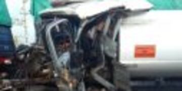 El accidente tuvo lugar pasadas las 18 en el Acceso Sur sobre la Ruta A012.