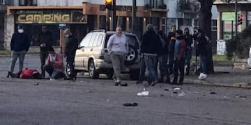 Necochea: conductor alcoholizado atropelló a madre e hijo que iban en una moto (Foto: Portal Cuatro Vientos)