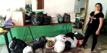 Acción solidaria en Carlos Paz, liderada por \