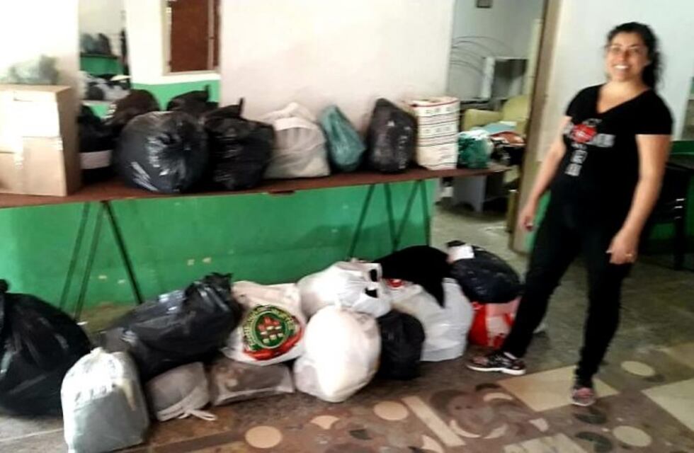 Exitosa y masiva acción solidaria colaboró con unas 100 familias en Carlos Paz