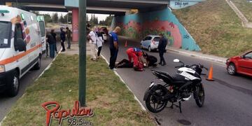 Accidente en Av\u002E Lafinur y Av\u002E Santos Ortiz