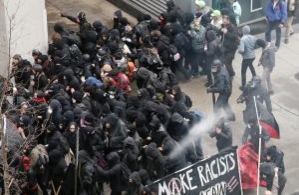 Incidentes y destrozos tras la asunción de Donald Trump a la presidencia de EE.UU