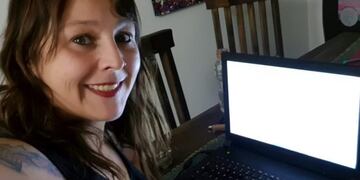 Daniela Taborda docente de Arroyito viviendo en Córdoba