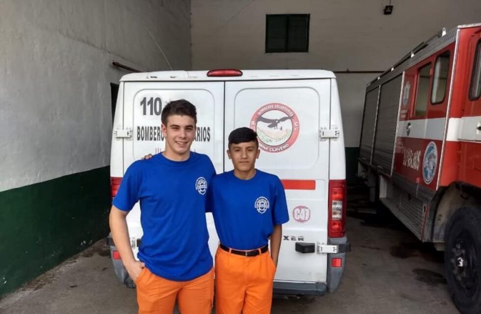 Jóvenes aspirantes a bomberos asistieron al encuentro provincial