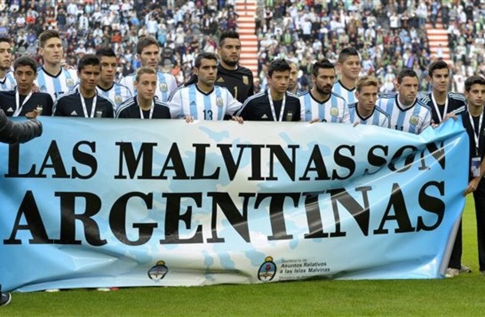 Malvinas: el homenaje del fútbol argentino