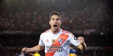 River es dueño del 75% de su pase, Gimnasia del 20% y el propio jugador del 5% restante. (EFE)