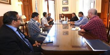 Coronavirus: Carolina Vargas Aignasse recibió a las autoridades de la FET y SEOC\u002E (SECP)