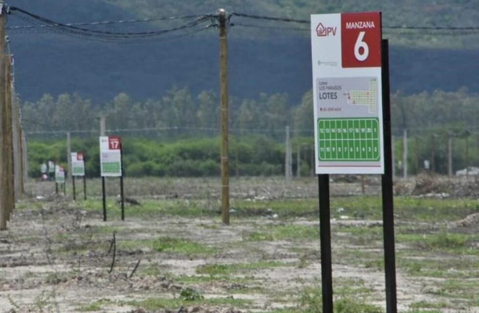 El 1 de agosto comenzará la inscripción para el plan provincial "Mi lote"