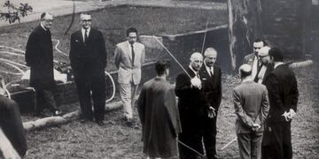 Minutos previos a que comenzara el duelo (Clarín)