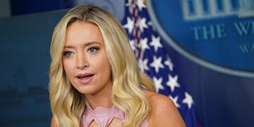 La secretaria de prensa de la Casa Blanca dio positivo de coronavirus\u002E (AFP)