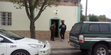 Allanaron un domicilio en Villa Mercedes\u002E Foto: Policía de San Luis