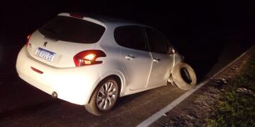 Accidente Peugeot 208