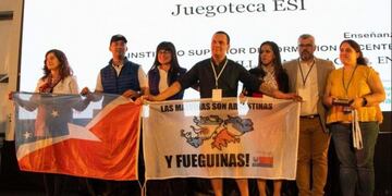 Alumnos fueguinos en la Feria Nacional de Innovación 2019