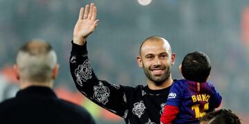 La emotiva carta de Mascherano en las redes tras su salida del Barcelona\u002E Foto: EFE\u002E