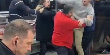 Pelea en Portsmouth\u002E