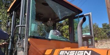 Empleados municipales fueron atacados con piedras\u002E (Municipalidad de San Miguel de Tucumán)