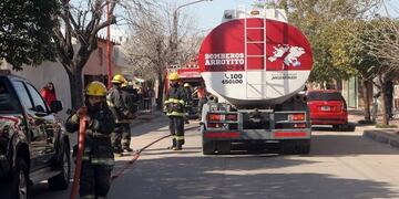 Incendio Bomberos Arroyito