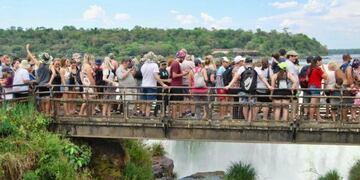 Visitantes de todo el mundo recorrerieron el Parque Nacional Iguazú en enero\u002E