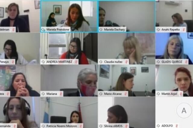Sesión del Parlamento de la Mujer en Posadas, realizado en forma virtual\u002E