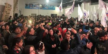 Tolhuin apertura campaña Claudio Queno