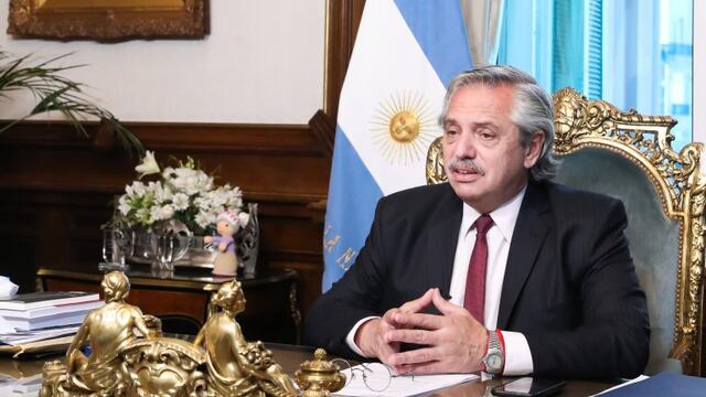 16/11/2020 El presidente de Argentina, Alberto Fernández ECONOMIA SUDAMÉRICA ARGENTINA PRESIDENCIA DE ARGENTINA