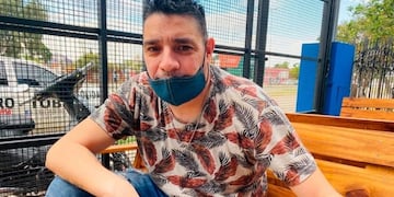 Kesito Pavón estuvo internado por Covid-19 en 2020.