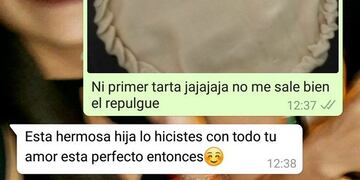 La historia de su primera tarta\u002E (Foto: Twitter)