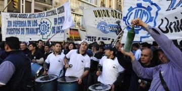 La UOM se moviliza en reclamo de reapertura de paritarias