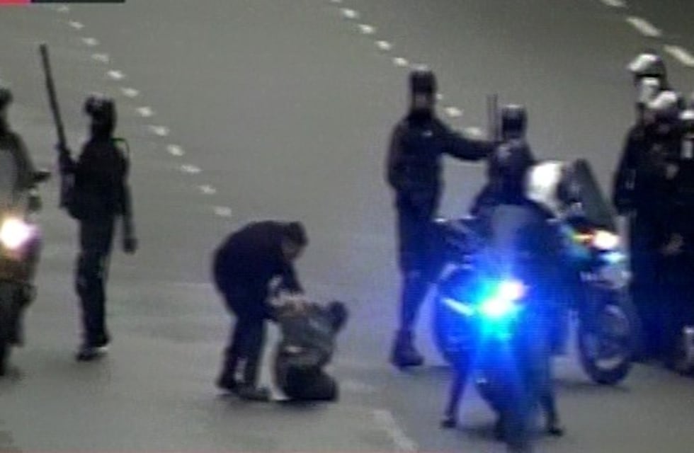 Liberaron a los ocho detenidos durante los incidentes en la avenida 9 de Julio